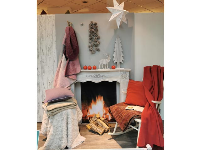 Weihnachtsdeko Kamin