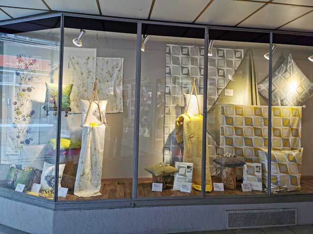 Dekoration Schaufensterpassage