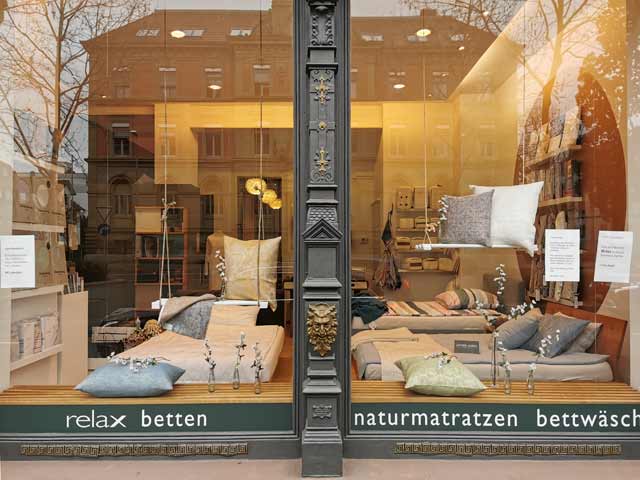 Schaufenster Frühling