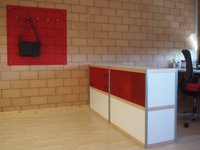 Büroneugestaltung Garderobe